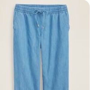 Old navy pull on chambray pants